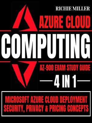 cover image of Azure Cloud Computing Az-900 Exam Study Guide